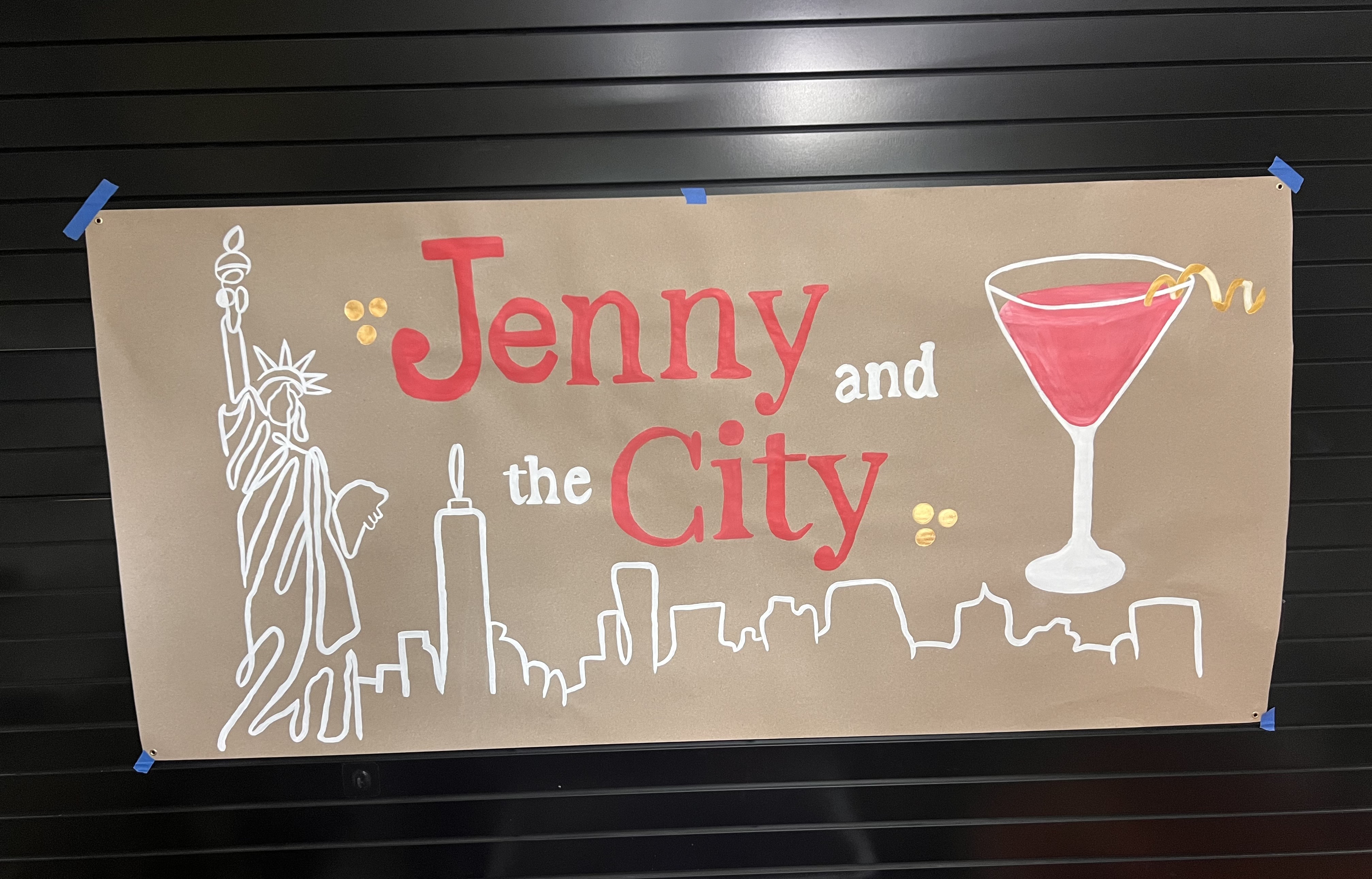 Jenny and the City event banner